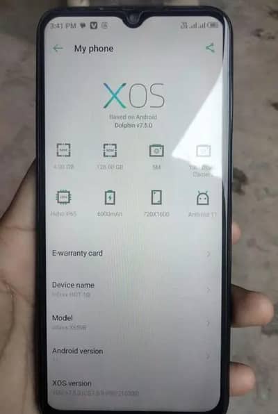 Infinix hot 10i 4 128