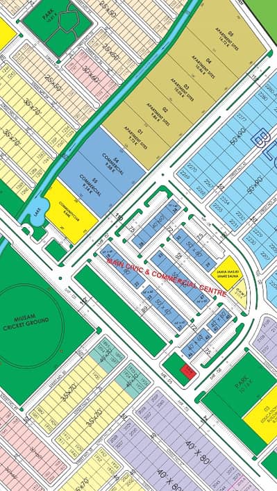 14 Marla Residential Plot Available For Sale In Faisal Town F-18 Islamabad.