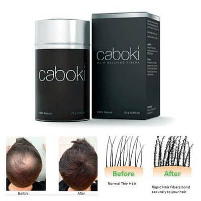 Caboki and Toppik Hair Building Fiber Available in All Colors