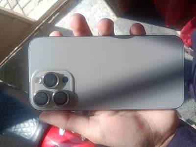 I phone 15 pro max 256gb Jv 10by10 with box