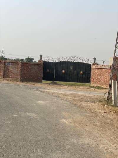 8 Kanal Boundry Wall Farmhouse Land Near Dha Phase 10 Bedian Road Lahore.