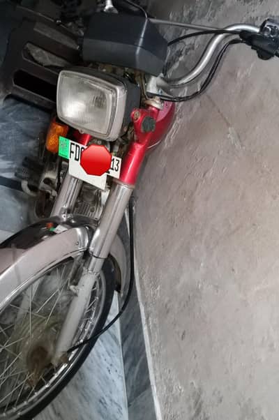 Honda 70 good condition faisalabad number
