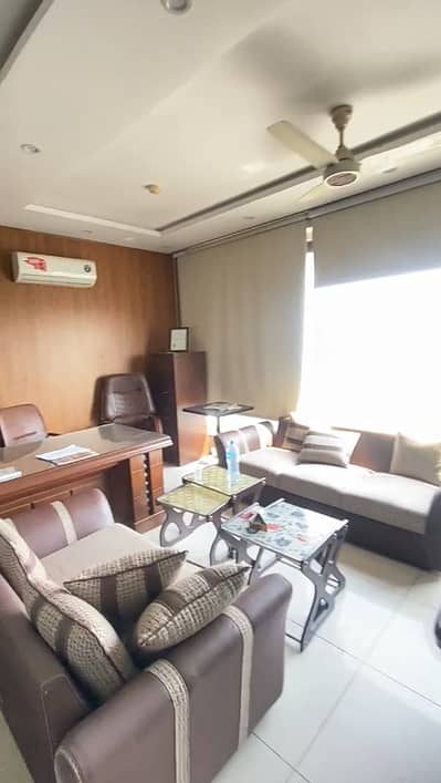 4 Marla 2nd Floor with 2 Glass Caban for Rent on Very Hot Location