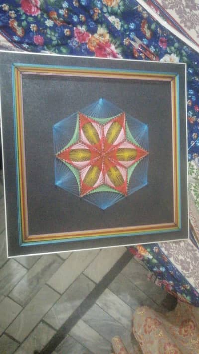 Hand made sting art show piece