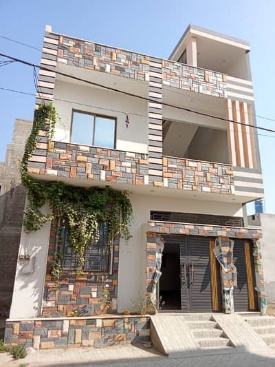 This Is A Unique Design, Most Beautiful And Lavish House, Design For A Comfortable And Luxurious Living Experience 120 Sq/Yd Ground Plus 1, A Very Luxurious And Beautiful House