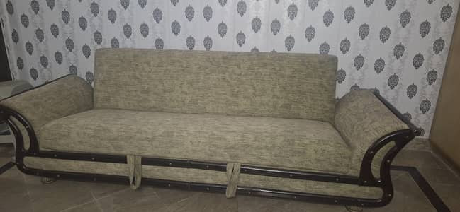 SOLID SOFA CUM BED