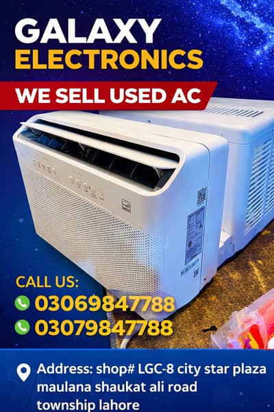 Midea 1 ton AC/ mini AC/ cantaner AC/ used AC / window inverter AC