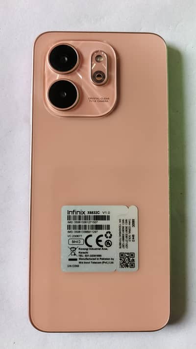 Infinix smart 9 4/64 with box charger