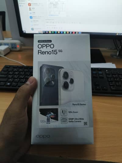 Oppo Reno 15 5G 12GB/512Gb Twilight blue PTA Approved