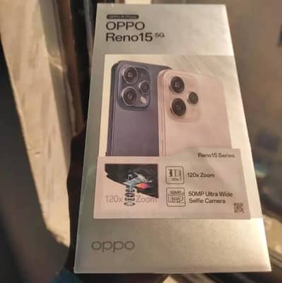 Brand New OPPO Reno 15 (12GB RAM / 512GB) Box Pack