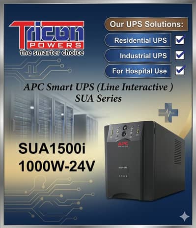 Apc Smart UPS 1500VA (SUA1500I) Pure Sine Wave | New & Used Available
