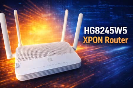 Huawei HG8245W5 XPON WiFi Fiber Router Box Pack