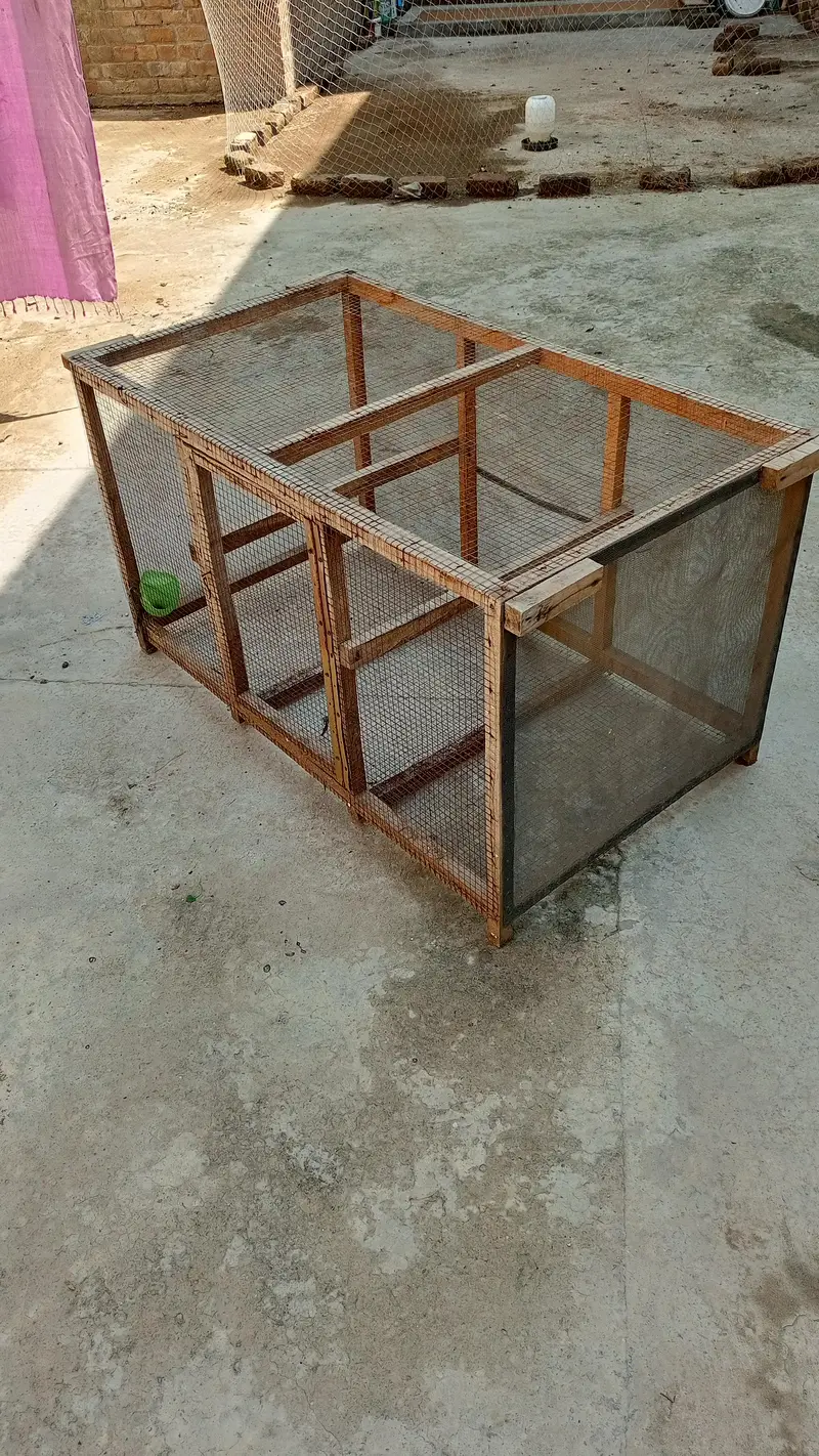 wooden hens/birds cage — photo 5