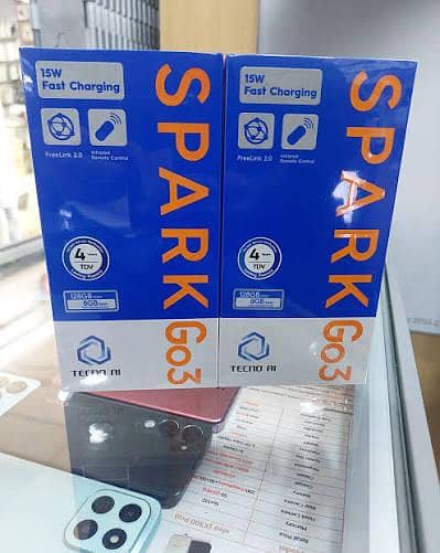 tecno spark go 3 fully box pack box not open 4/128
