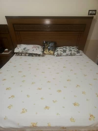 DoubleBed, side tables, DressingTable, Wardrobe