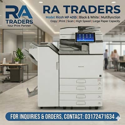 Ricoh MP 5055 / 4055 / 4054 - High Speed Heavy Duty Photocopier