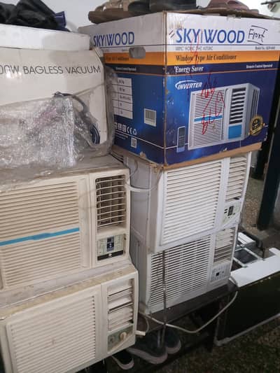 JAPANESE USED CONATINER WINDOW INVERTER IMPORTED AC PONA TONE REMOTE