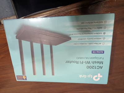 Brand New Box Pack TP-Link Archer C6 AC1200 Dual Band WiFi Router