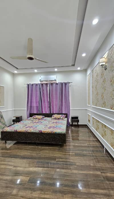 Modern design Furnished 1 Kanal Upper Portion for Rent in DHA Lahore Phase 5 Block B