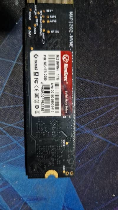 KingSpec Nvme 1 TB Pcle Gen 4 (Pulled)