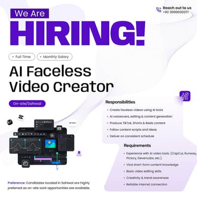 AI Faceless Video Creator