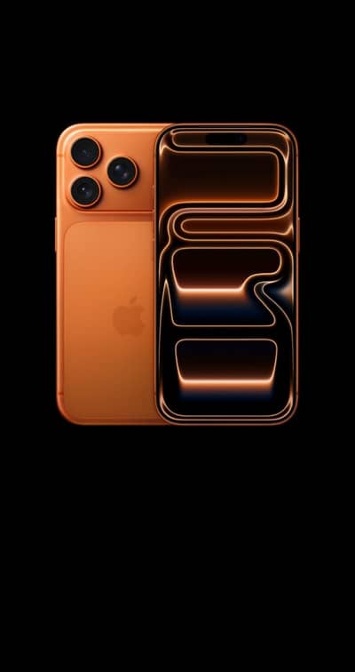 iphone 17 pro max orange  colour 256gb