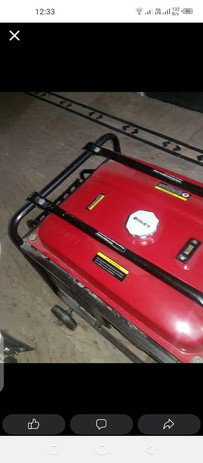 good condition generator  6'5' kva