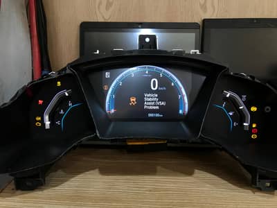 CivicX Blue Display Speedometer