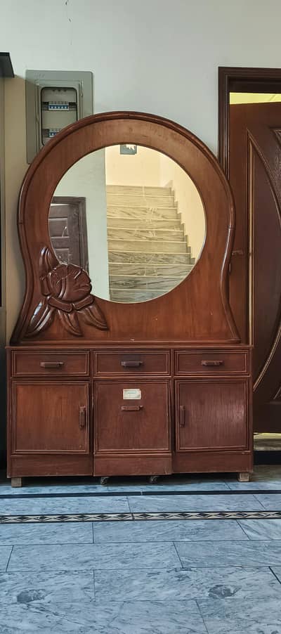 Dressing table and  showcase