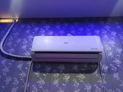 Haier Ac 1.5 ton for sale Bilkul ok he Gase working me he