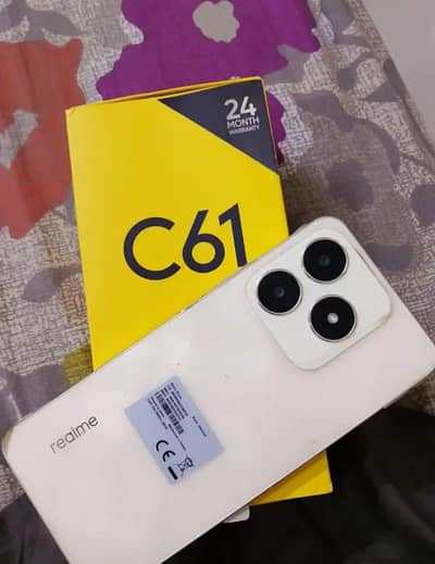 Realme C61 with complete box