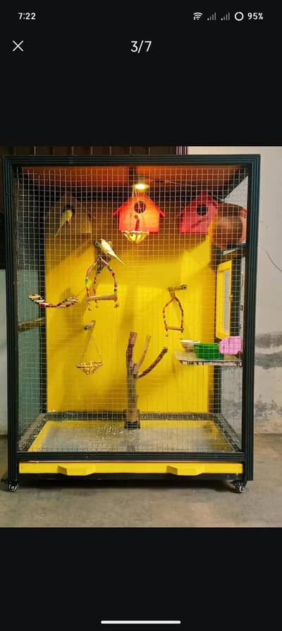 Wooden cage for sale
