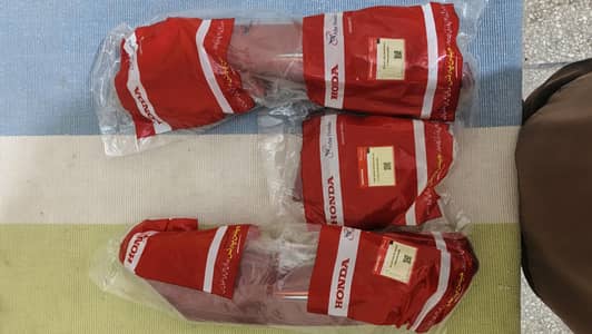 Honda Pridor Seat Cowl Set Red 2023 model
