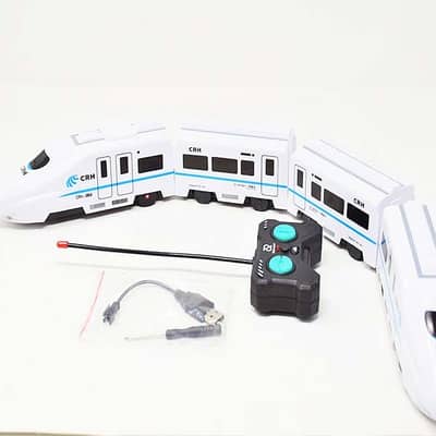 High‑Speed Rail Remote Control Model Train | Electric Toy | Realistic