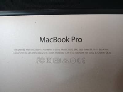 Mac Book Pro 2013