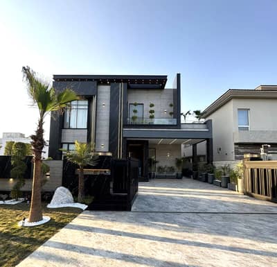 One Kanal Brand New Luxury Ultra-Modern Design Most Beautiful Fully Furnished Bungalow 2 Servant Quarter In Basement For Sale At Prime Location Of DHA Lahore Near To Park Masjid & Commercial Market