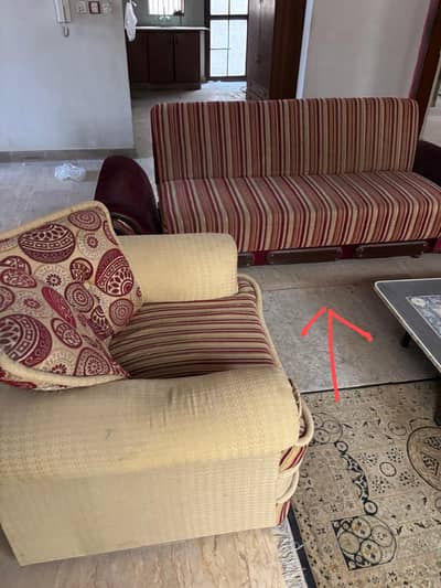 sofa cum bed shown above