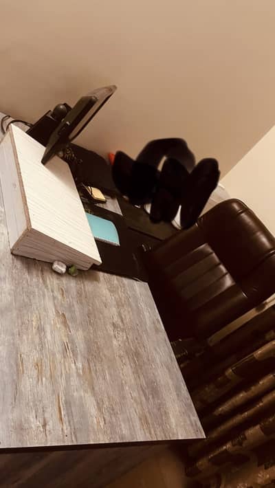 Office table with chair