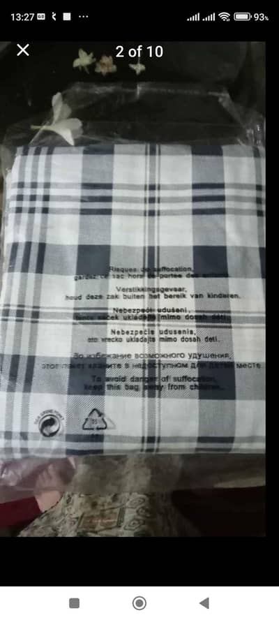 pure Cotton double bed bedsheets with 2 pillow cover