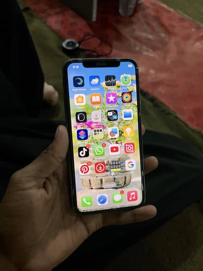 Phone all OK guarantee iPhone X 10 by 10 fallto log ad se door that