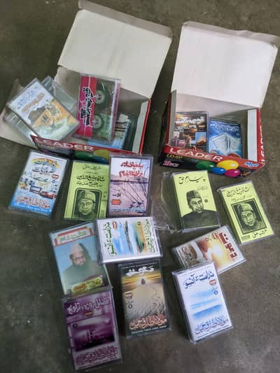 Brand new Caseets and CD for sale