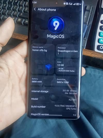 Honor X9b 12GB+8GB / 256GB Official PTA Approved