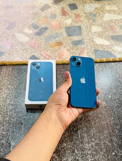 iphone 13 with Box 128GB Non PTA Not JV 89 Health Waterpack