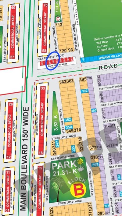 5 MARLA INVESTOR RAE COMMERCIAL PLOTS BAHRIA EMC