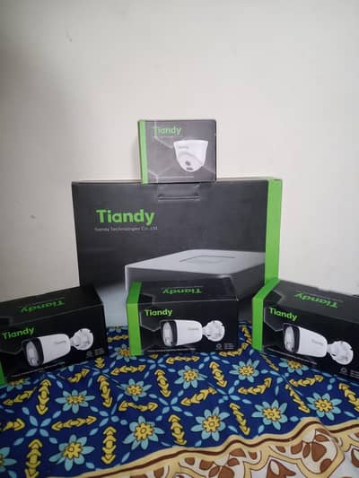 Tiandy IP CAMERAS bilton POE NVR