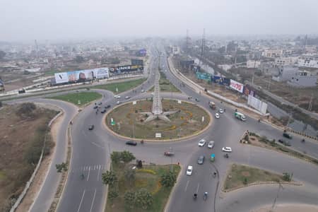 10 Marla Lifetime Commercial Plot for Sale on Main Pine Avenue Near Valencia Roundabout