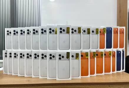 Iphone 17 Pro Max Box Pack HK CHA LLA/ 17 Air PTA Approved/ 16 Plus JV