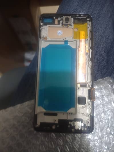 Samsung S10 plus panel with frame for sale
