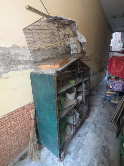 2 cages, small and bigger one