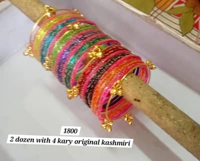 Premium Kashmiri Churi Set (2 Kary or 4 kary) – Fancy Style